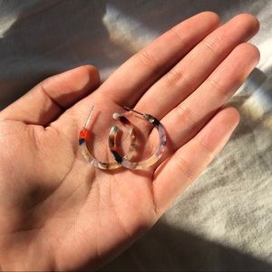 Acrylic earrings